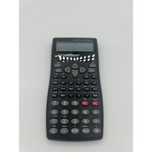 Caliber Scientific Calculator 10-Digit Display w/ Protective Cover Tested Works